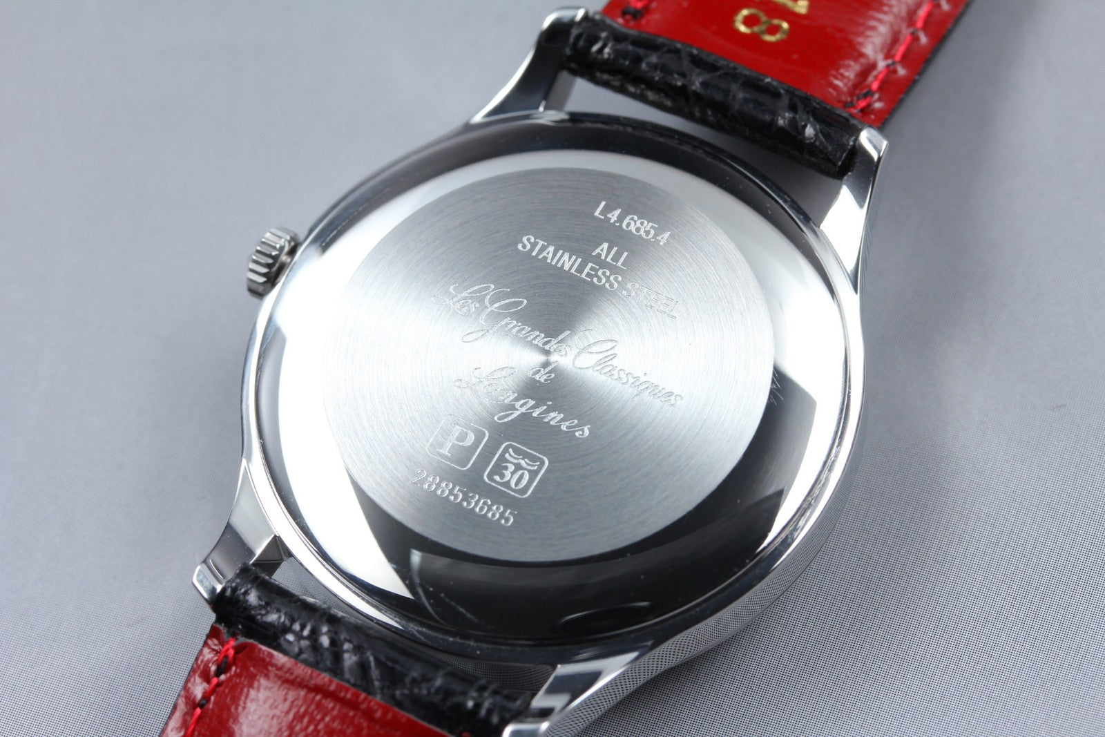 LONGINES  Longines Grand L4.685.4 Silver Automat Men's Watch 35mm From JAPAN