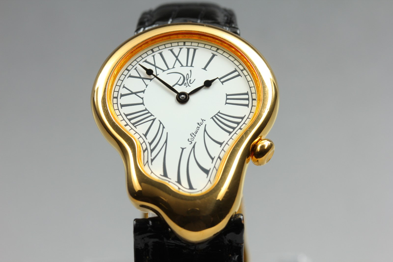 [Overhauled] Salvador Dali Softwatch 121257 32mm Gold Black Unisex Quartz Watch