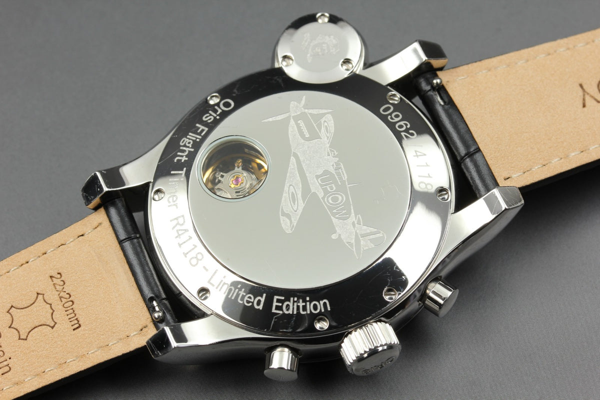 [Limited] ORIS Flight Timer R4118 Limited Edition AT Chronograph Men's Watch