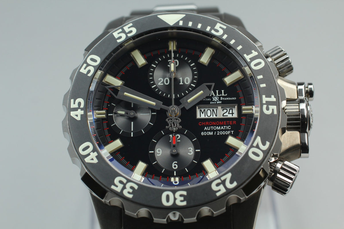 Ball Engineer Hydrocarbon Nedu DC3026A Automatic Chronograp Men's Watch 44mm JP
