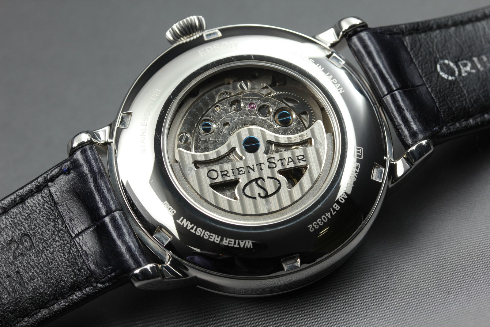 Orient Star Mechanical Moon Phase F7X6-UAA0 Blue Automatic Men's Watch [Box]
