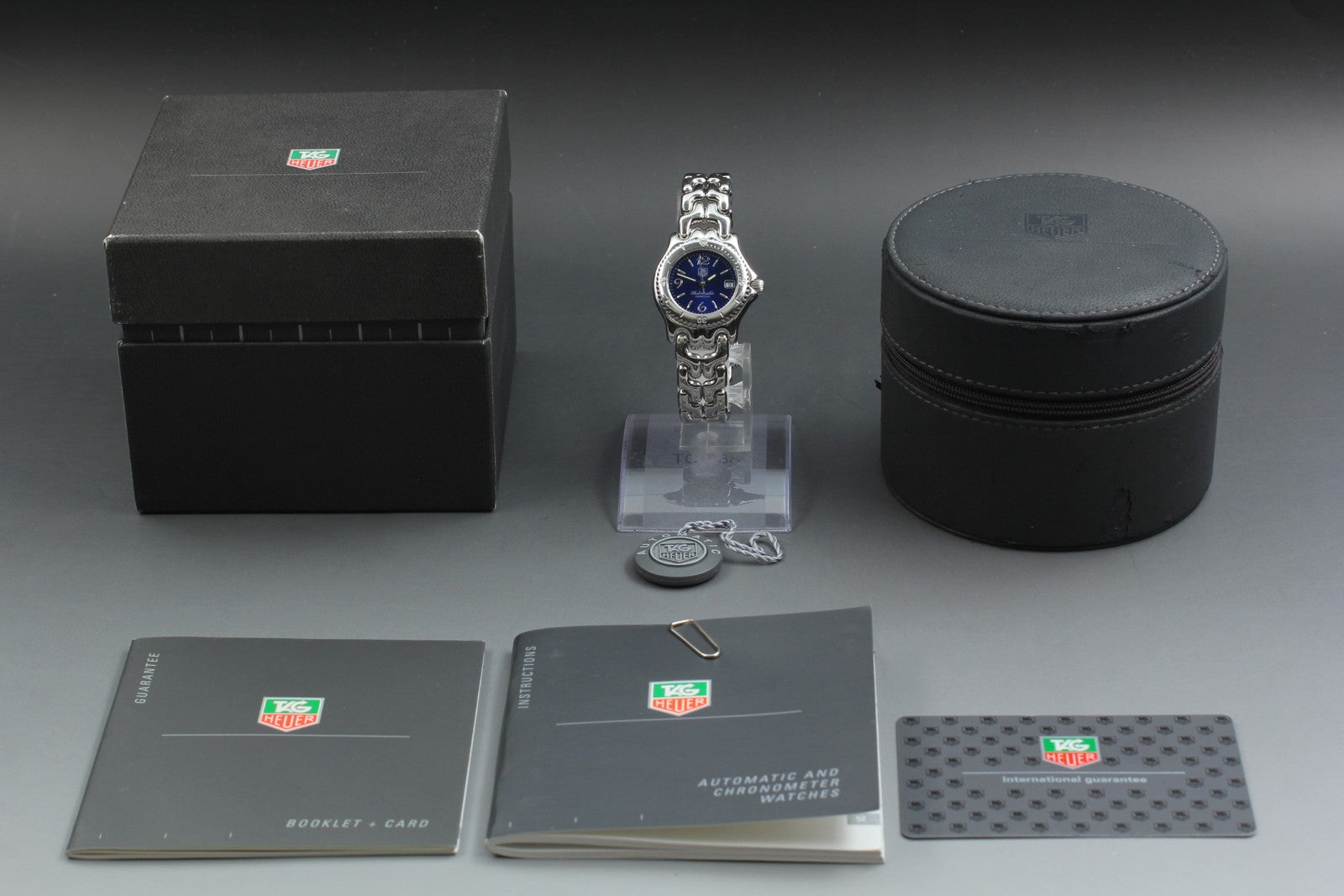 overhauled TAG Heuer SEL WG2311.BA0469 Automatic Women's Date Watch 28mm JP Box