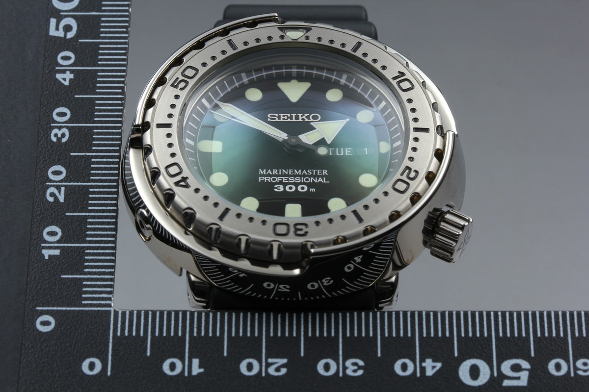 SEIKO Prospex MarineMaster 7C46-0AG0 SBBN033 Black Quartz Men's Watch JAPAN