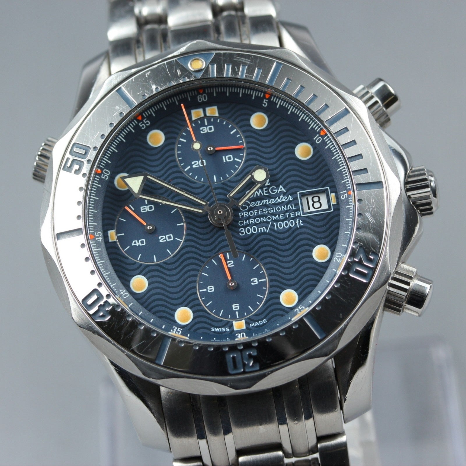 OMEGA Seamaster Professional 300m 2598.80.00 Blue Automatic Men's Watch 41mm JP
