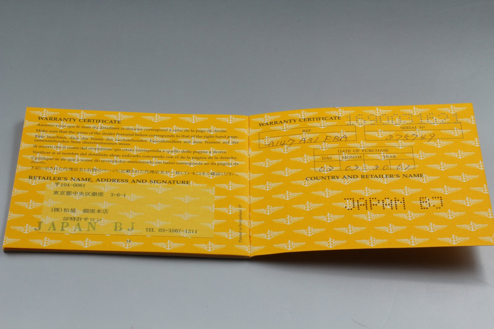 [Exc+5 Box] BREITLING Chronomat A13352 Chronograph White AT 39mm Men's Watch