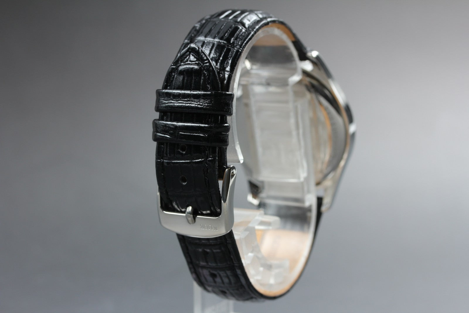 KUOE KYOTO OLD SMITH 90-001 34mm Cream Black Quartz Men's Watch JAPAN [w/Box]