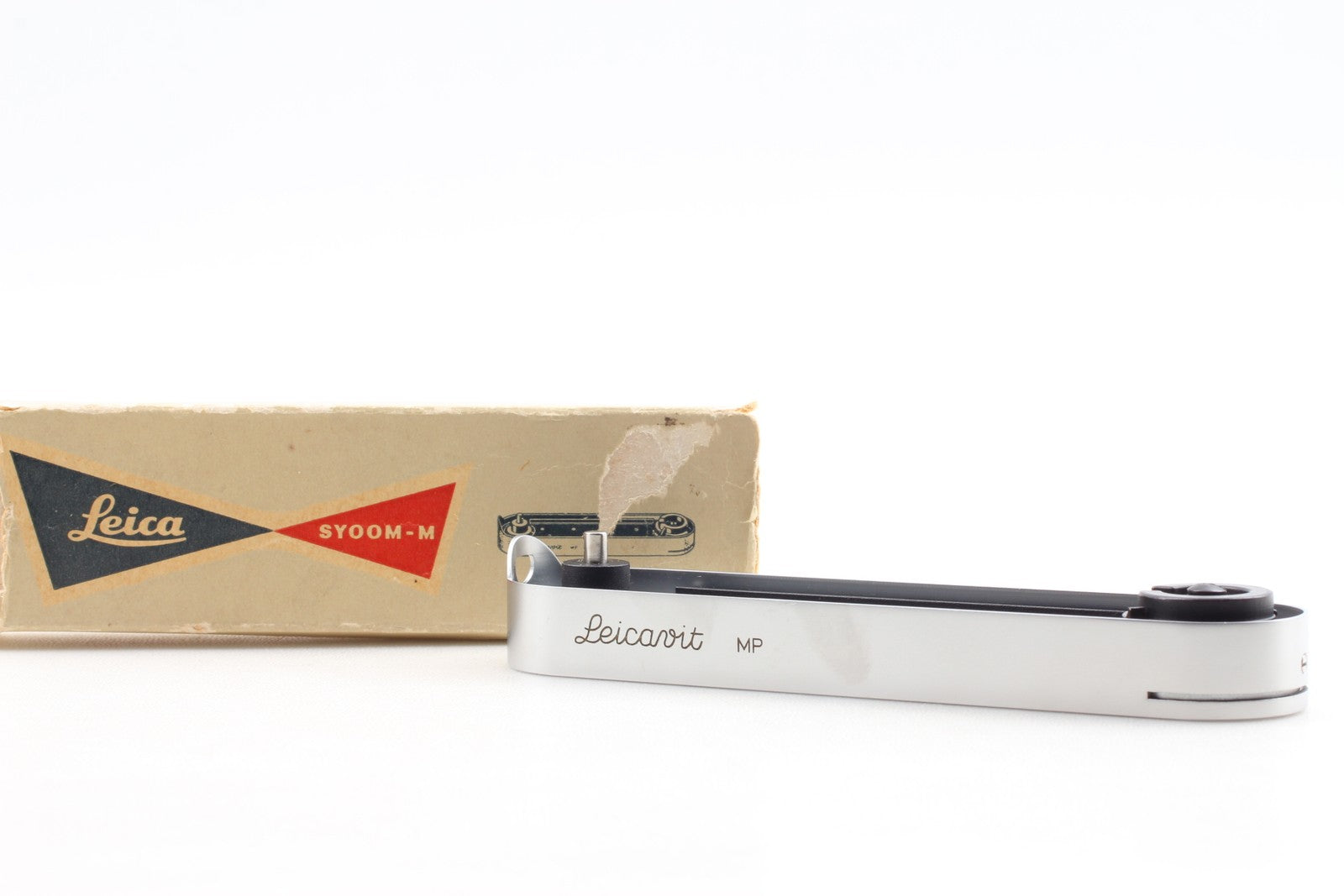 Rare [MINT Boxed] Leica Leicavit MP Chrome SYOOM-M for M2 From JAPAN