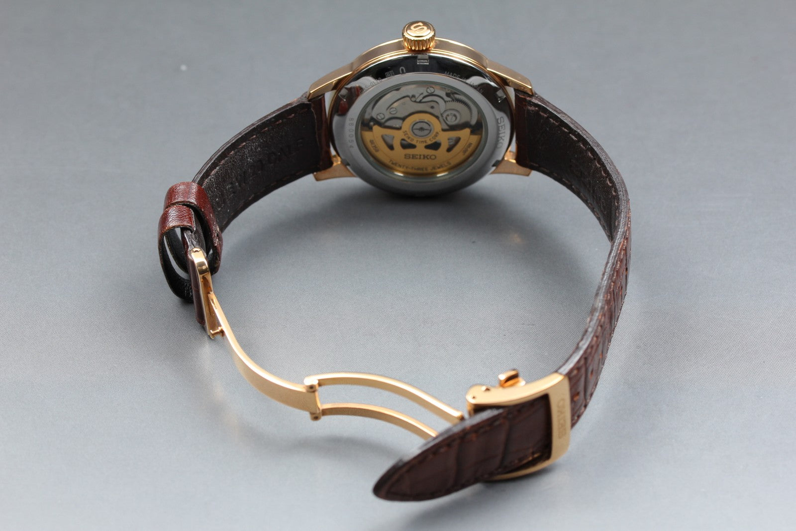 [Exc+5] SEIKO Presage 4R35-01T0 SARY078 Brown 40mm Automatic Men's Watch JAPAN