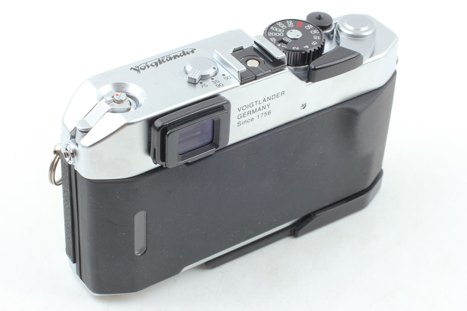 [MINT w/Grip] Voigtlander Bessa R Silver Film Camera + 35mm f2.5 MC Lens JAPAN