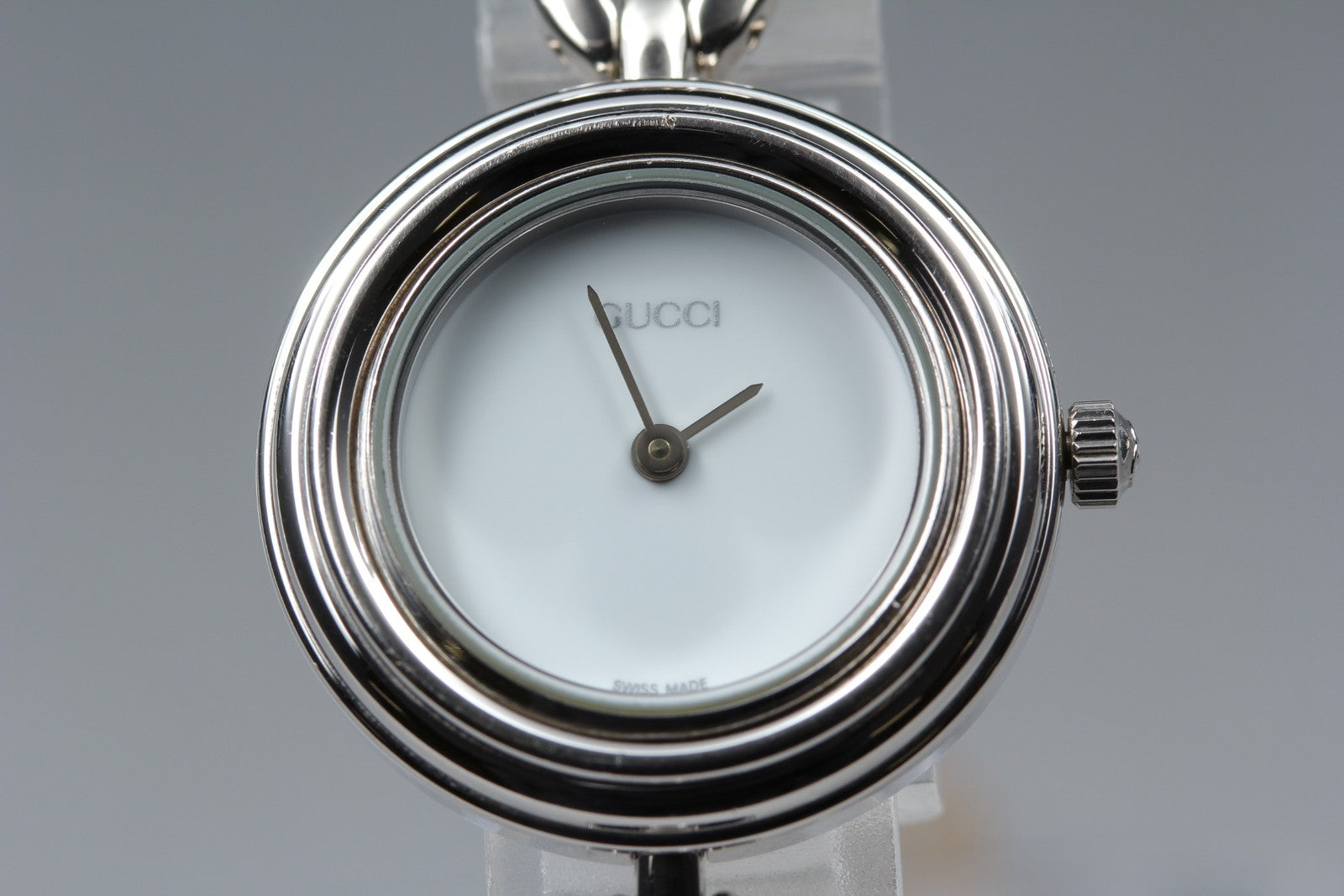 [Overhauled] Gucci Change Bezel 11/12.2 4 Colors Silver Women's Quartz Watch Box