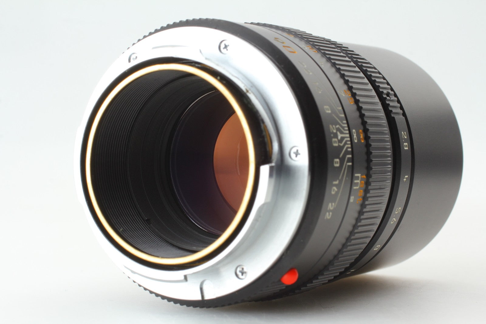 [MINT w/Case] Leica Elmarit M 90mm f2.8 E46 Black Lens From JAPAN