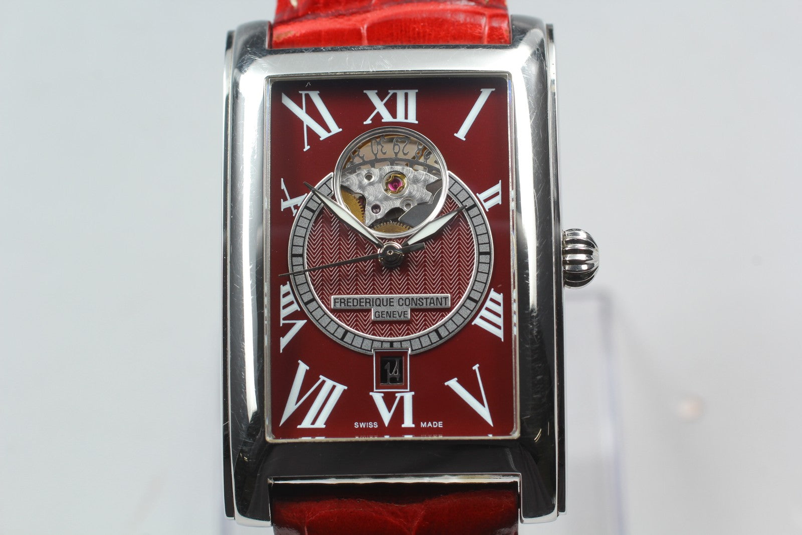 FREDERIQUE CONSTANT FC-315BRG4C26 Automatic World Limited Red Men's Watch 31mm