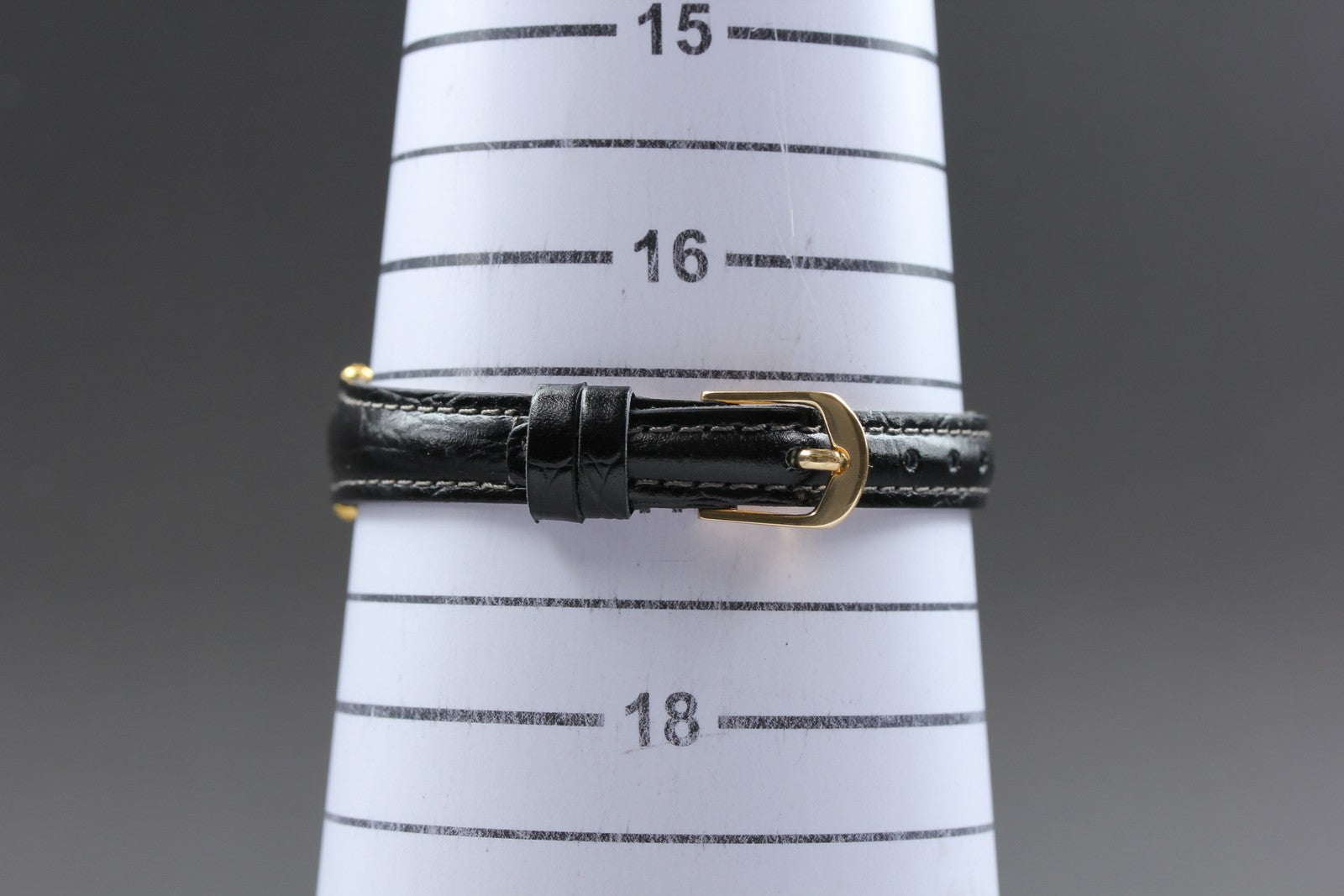 Cartier Must Colisee Vermeil 590002 Black Gold Women's Quartz Watch Vintage