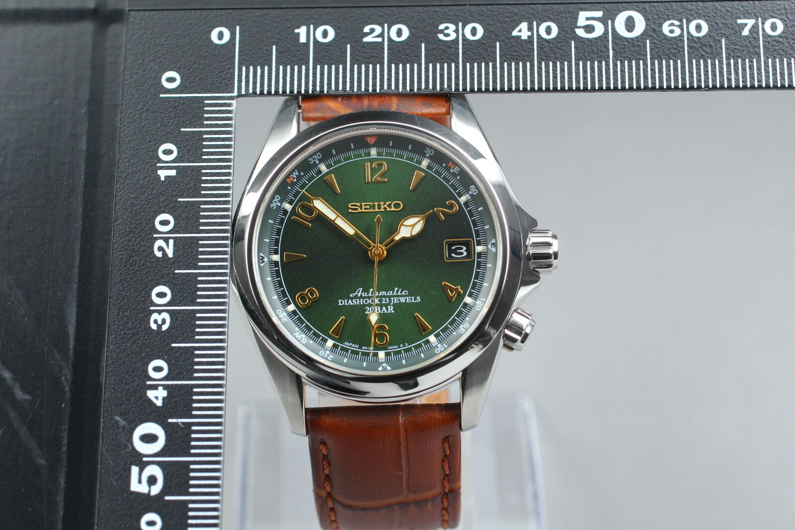 [Exc+5 / Box] SEIKO Alpinist 6R15-00E0 SARB017 Green Automatic Men’s Watch JAPAN