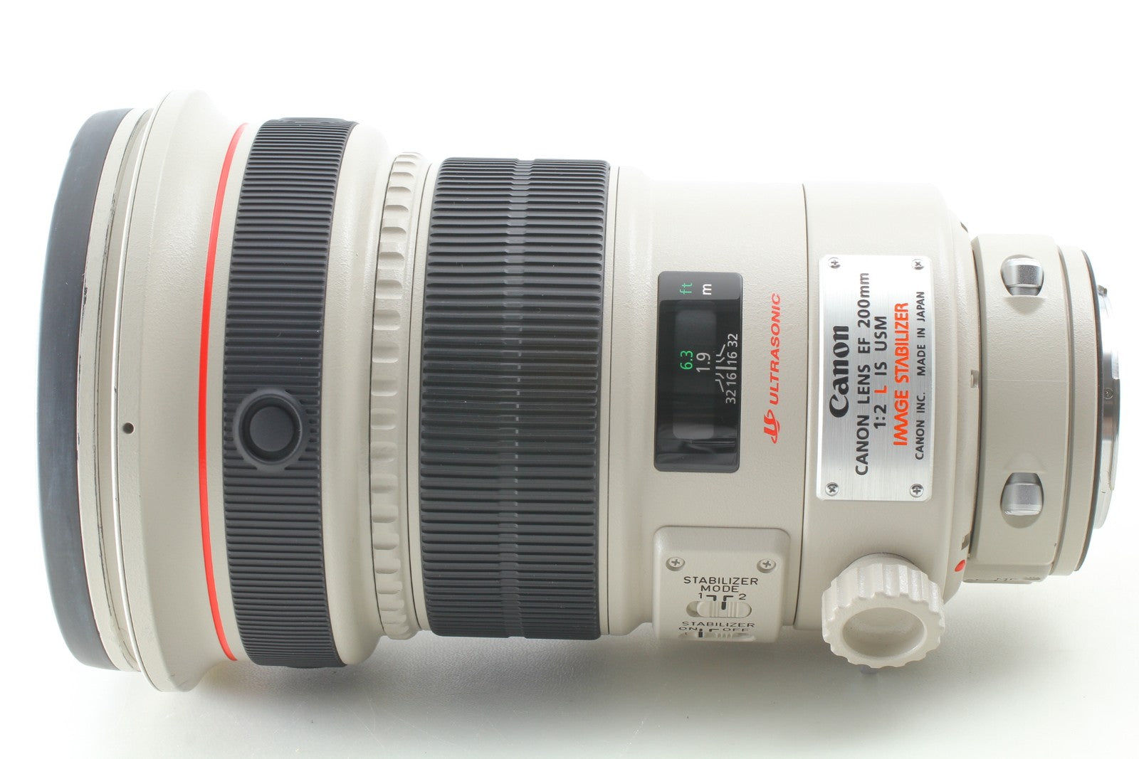 [Opt MINT] Canon Lens EF 200mm f2 L IS USM IMAGE STABILIZER From JAPAN