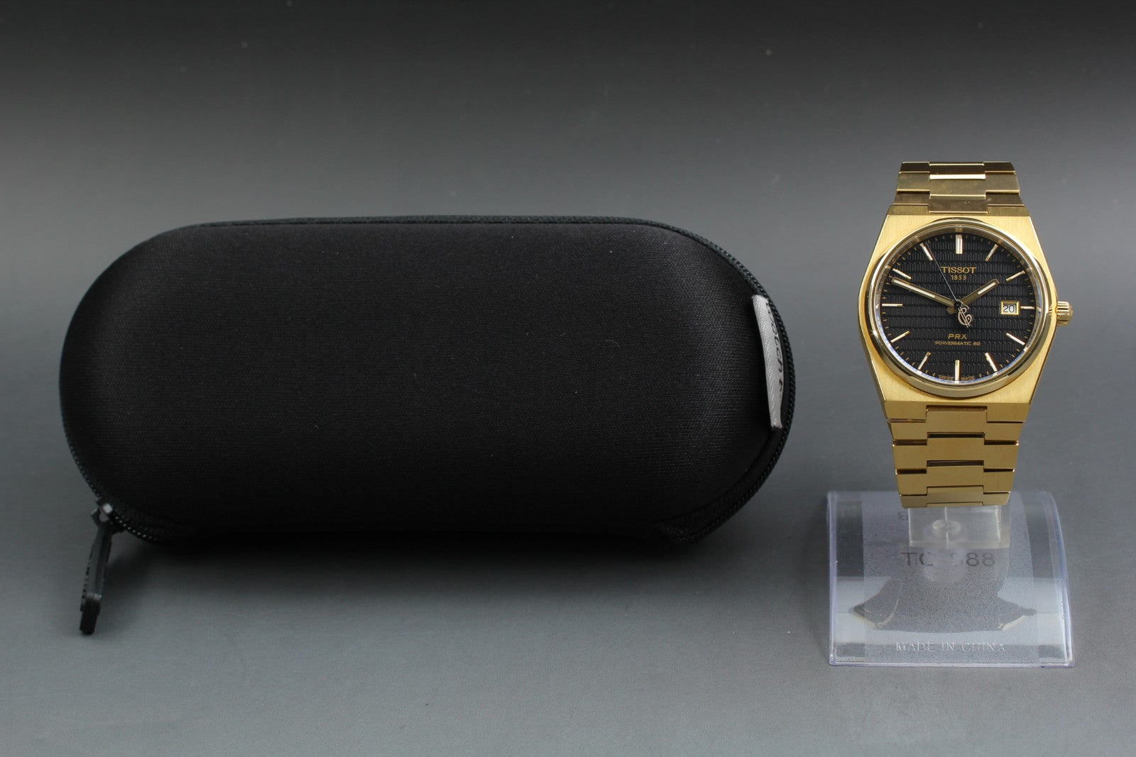 TISSOT Tissot PRX T137407T ADL Black Dial Automatic Men's Watch From JAPAN Exc+5