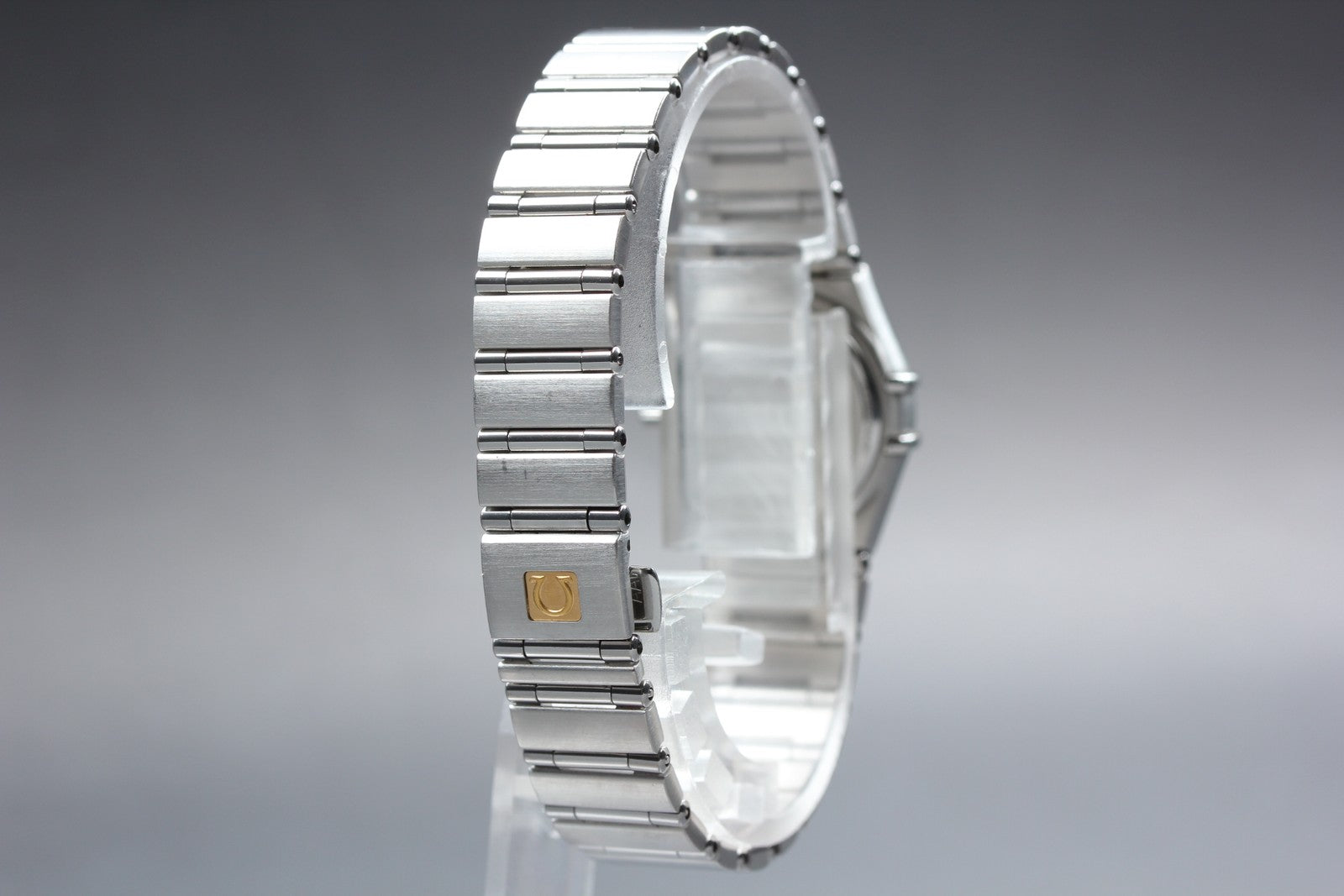 New Batt OMEGA Constellation 1562.30.00 Quartz Silver Women Watch 22mm JAPAN