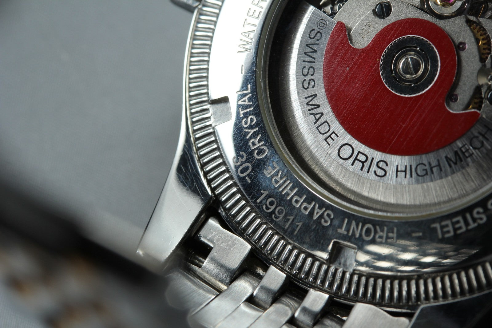 ORIS Big Crown Pointer Date 7628-43 Automatic Silver Men's Watch 39mm JAPAN Box