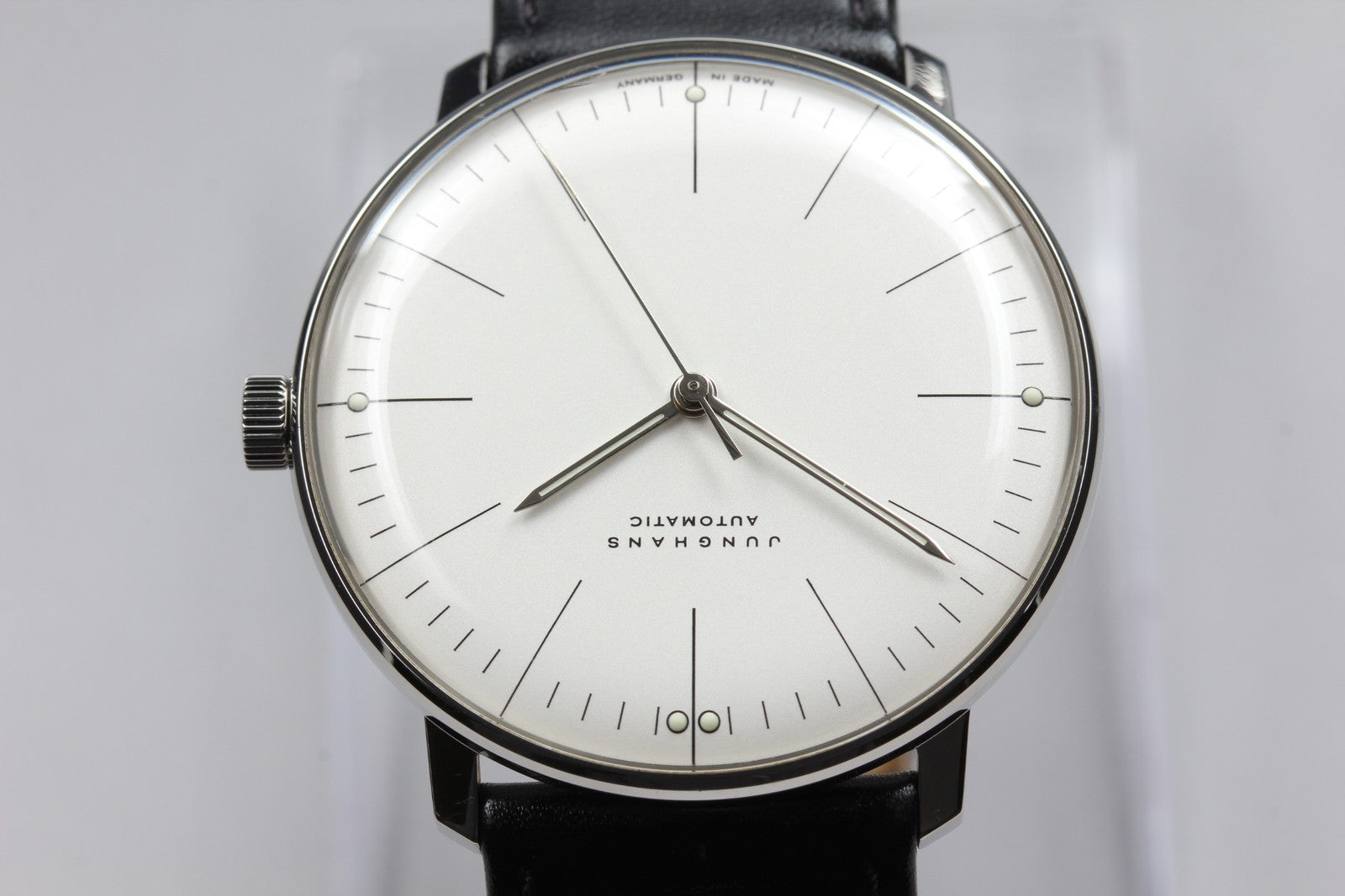 Junghans Max Bill Automatic 027/3501.00 37mm White Dial Men's Watch [w / Box]