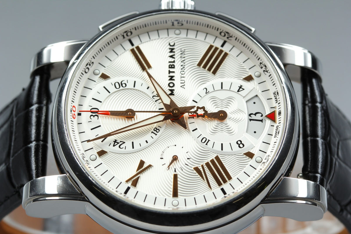 Montblanc Star Meisterstück Chronograph 7104 44mm Automatic Men's Watch [Box]