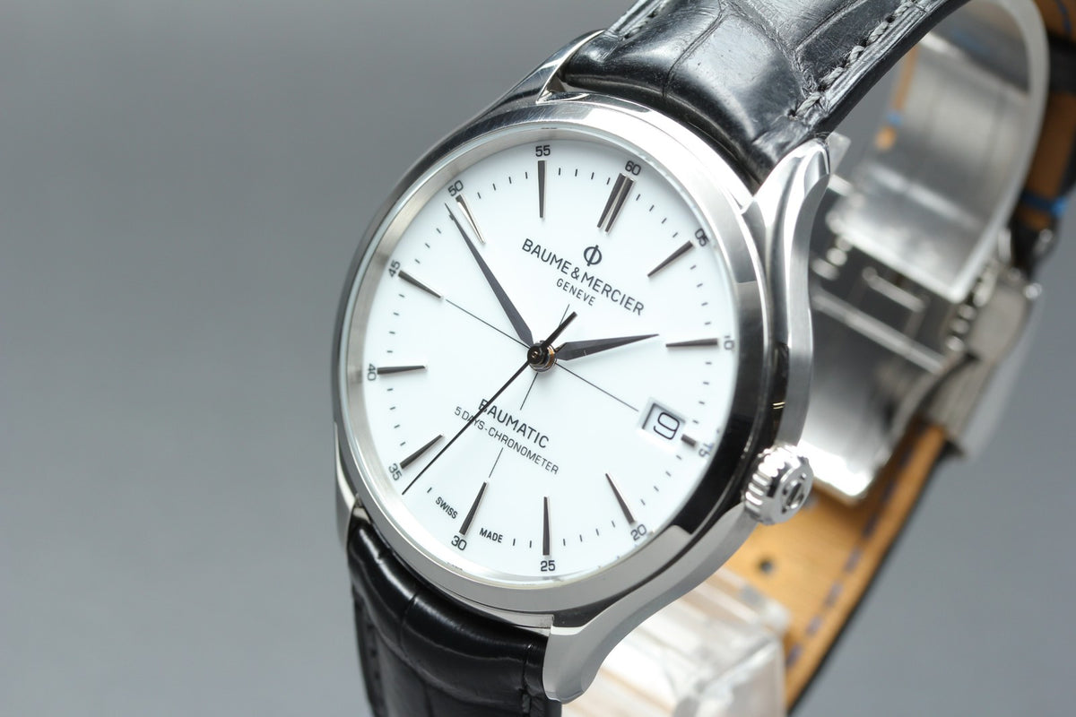BAUME＆MERCIER Clifton Baumatic COSC 65884 M0A10518 Automatic Men's Watch 39mm JP