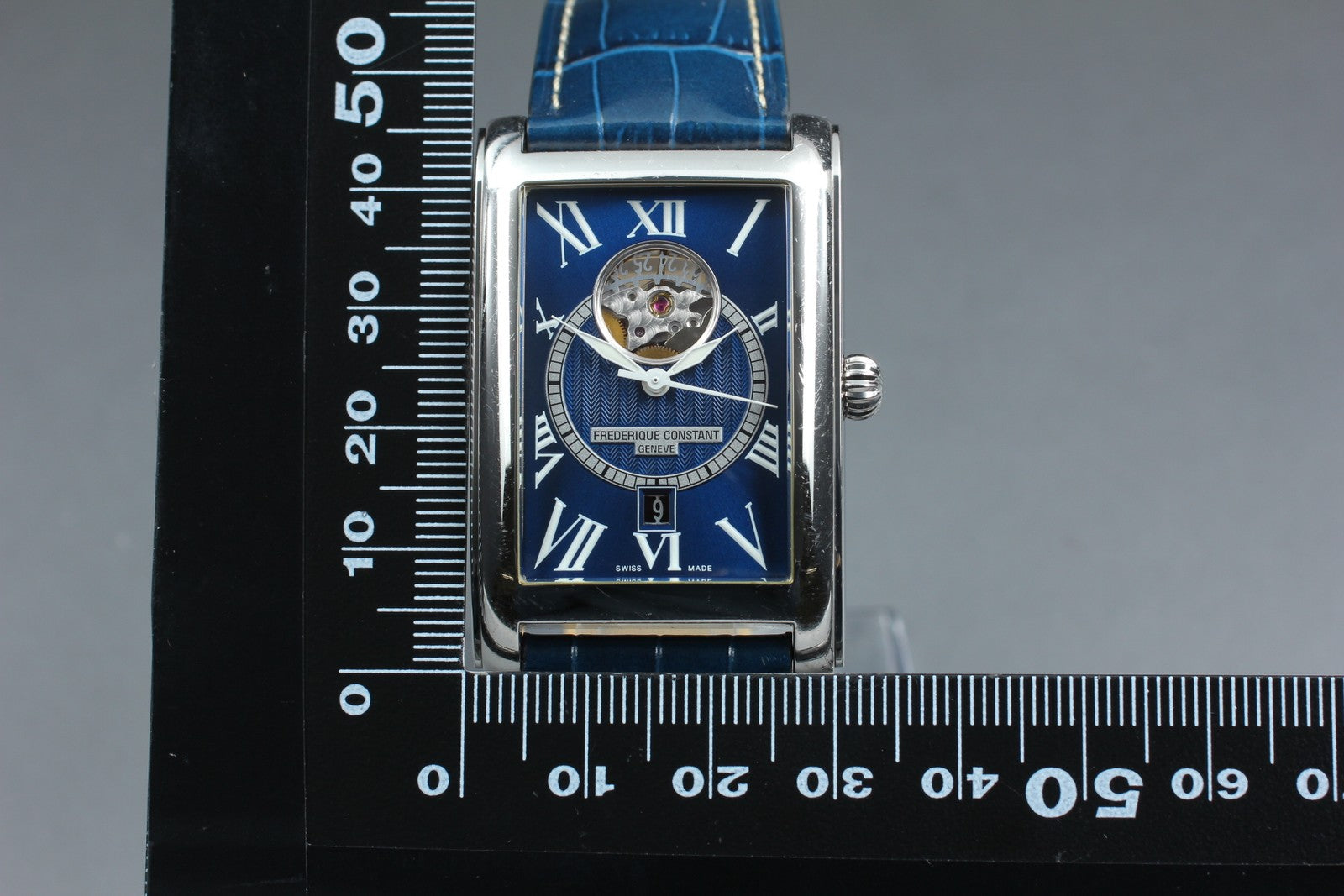 Limited [Exc+5 Box] FREDERIQUE CONSTANT FC-315NS4C26 Blue Automatic Men's Watch