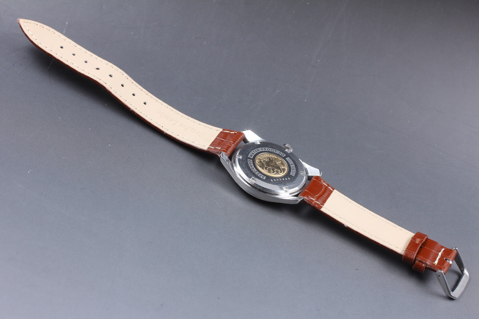 Overhauled Vintage Grand Seiko 2nd Model 5722-9990 Manual Silver Men's Watch JP