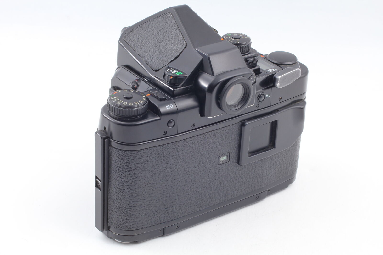 [Exc+5 w/Strap Grip] Pentax 67II Film Camera + 75mm f4.5 Lens AE From JAPAN