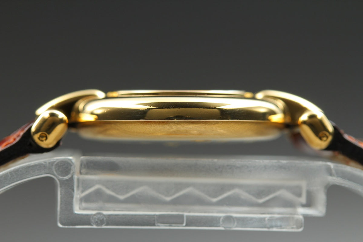[Overhauled] Cartier Must Colisee Vermeil 590002 Brown Gold Women's Quartz Watch