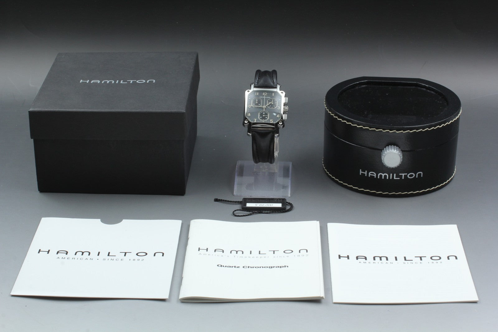 [READ] Hamilton Lloyd Chronograph 6319 Date Black 35mm Quartz Men's Watch [Box]