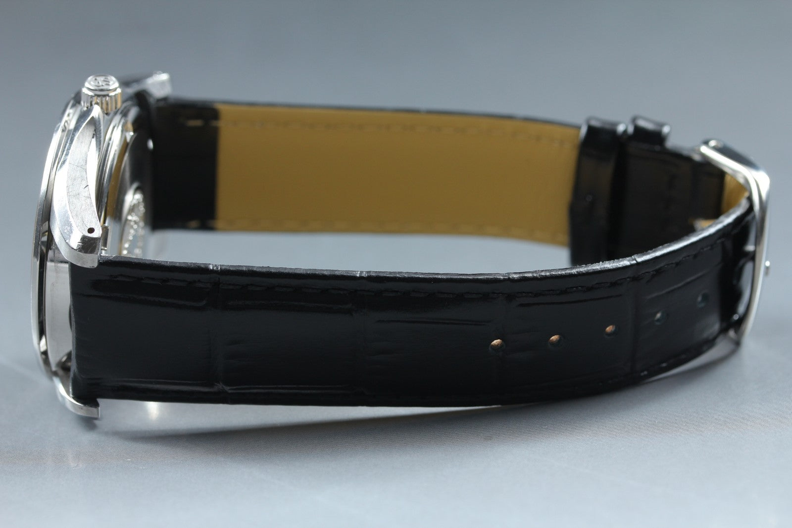 [Exc+5] Grand SEIKO GS 8J56-8020 SBGF021 Black Date Men's Quartz Watch JAPAN