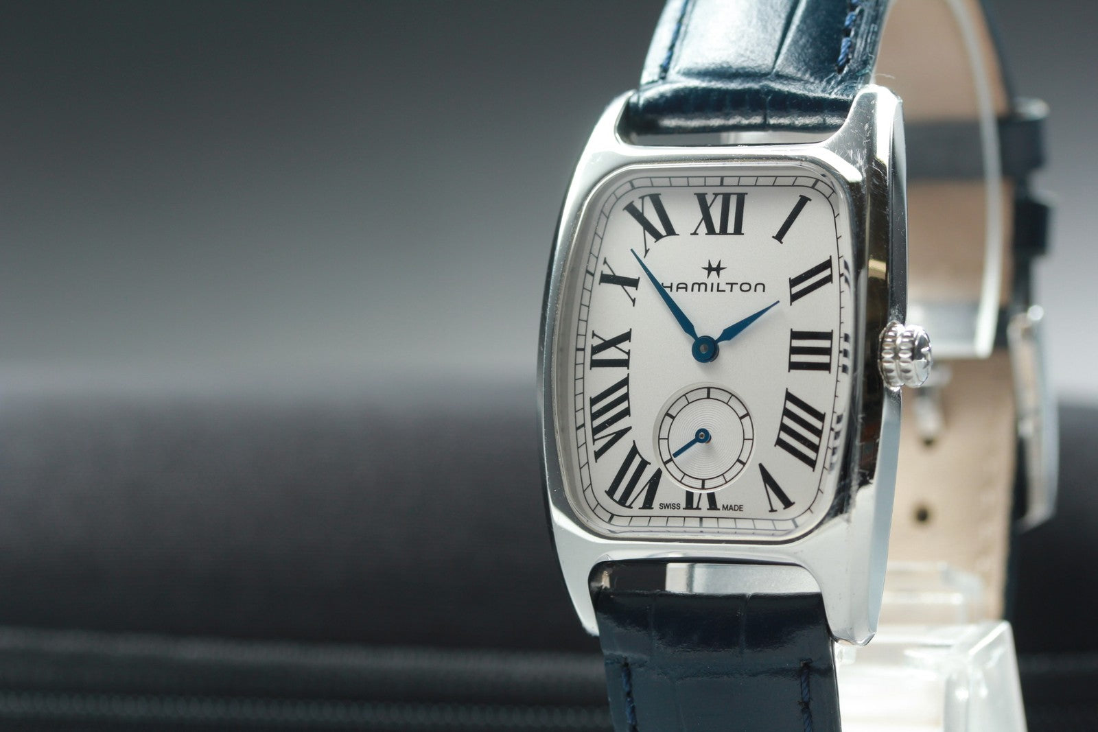 Hamilton American Classic H134210 Quartz White Disl Men's Watch 27mm JAPAN Exc+5