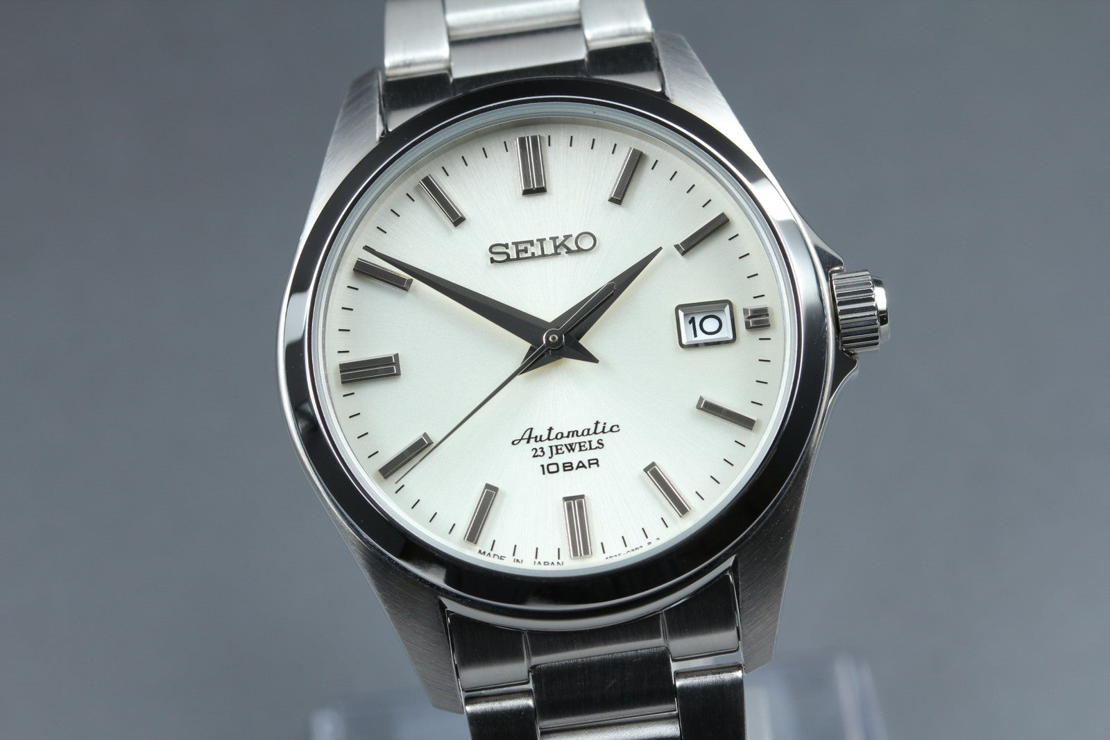 N MINT*Box SEIKO 4R35-03X0 SZSB011 Mechanical Automatic Silver Men's Watch 40mm