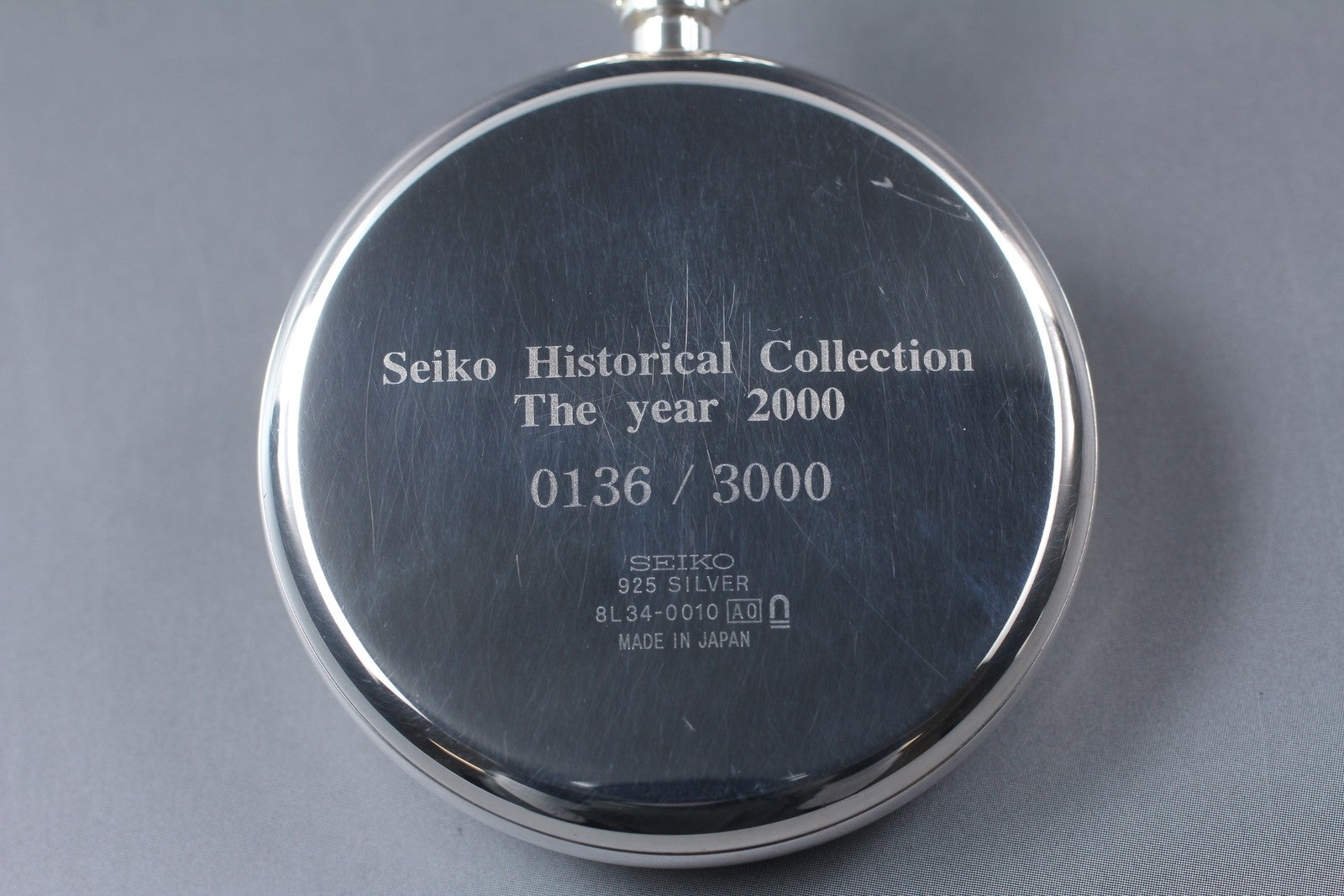 Limited [Exc+5] SEIKO Railroad Watch 8L34-0010 SCVR001 0136/3000 Hand Winding