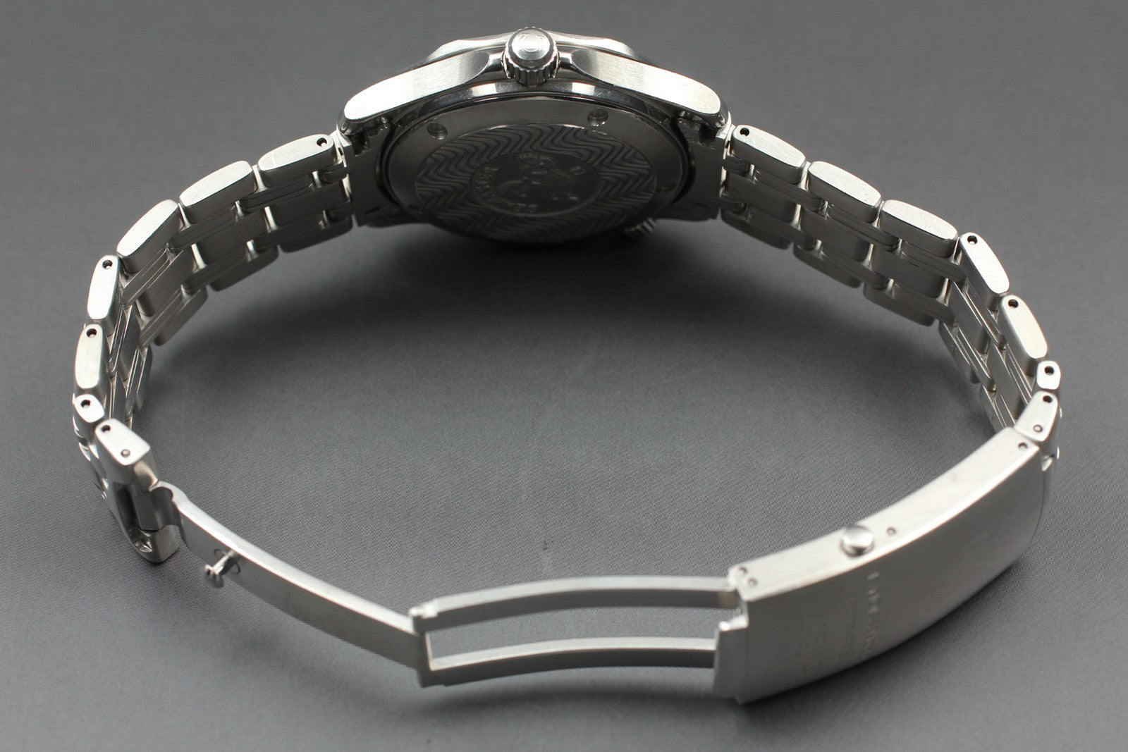 Overhauled [Exc+5 Box] OMEGA Seamaster 2561.80 300M Blue 36mm Men's Watch Quartz