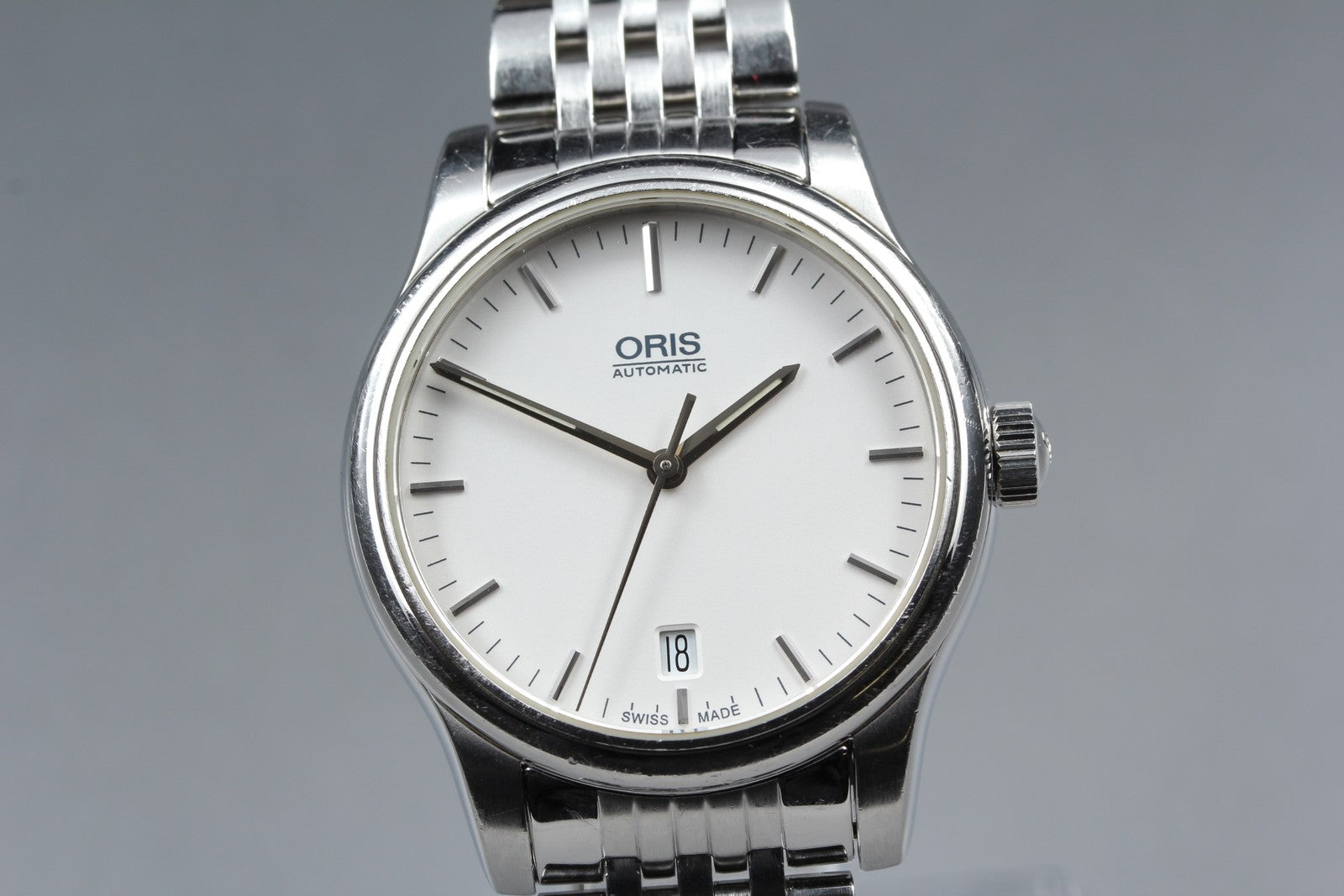 ORIS Classic Date 01 733 7578 4051-07 8 18 61 Automatic 36mm Men's Watch [Box]