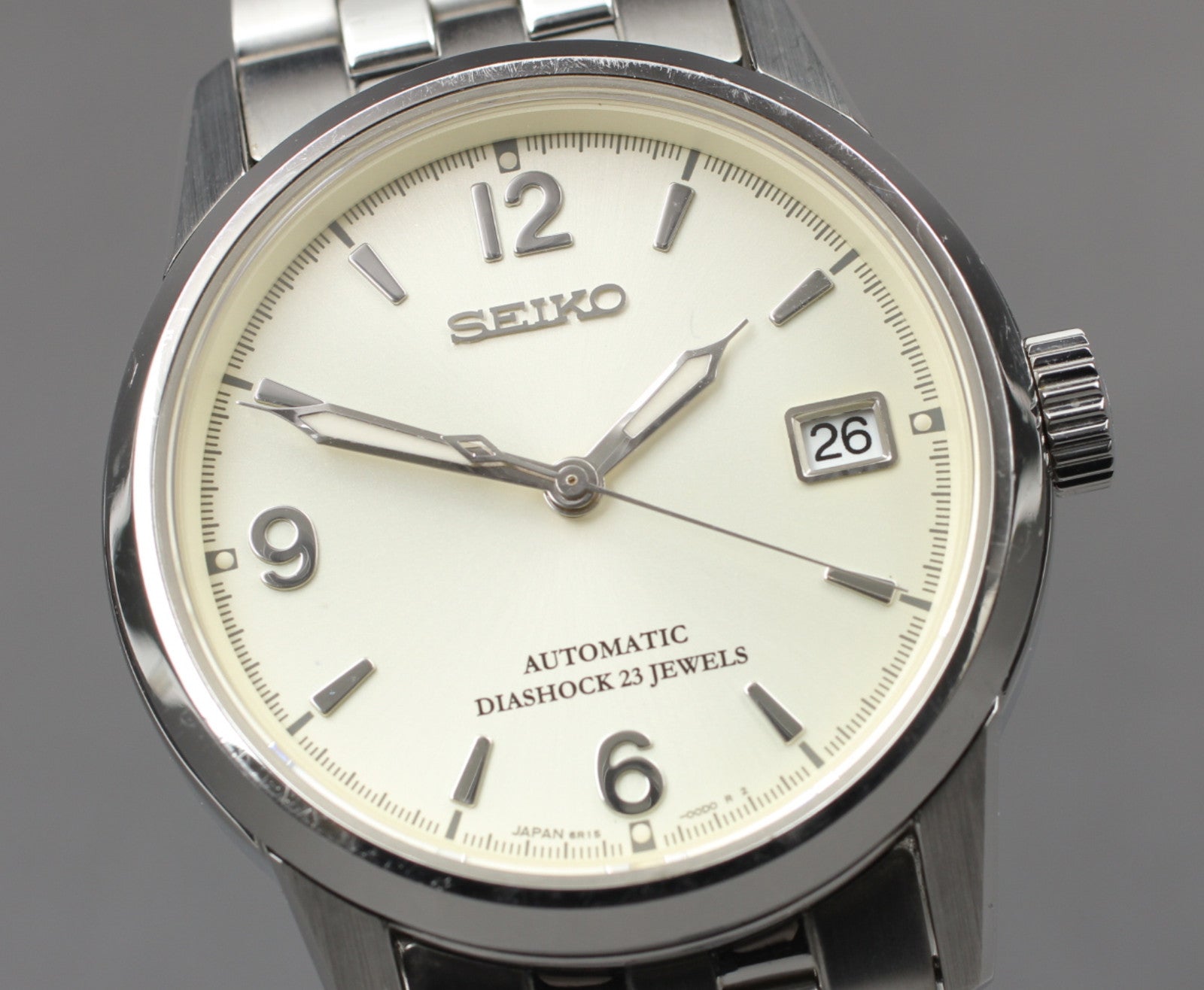 [Exc+5] SEIKO SPIRIT 6R15-00B0 SCVS009 37mm 23J Automatic Men’s Watch From JAPAN