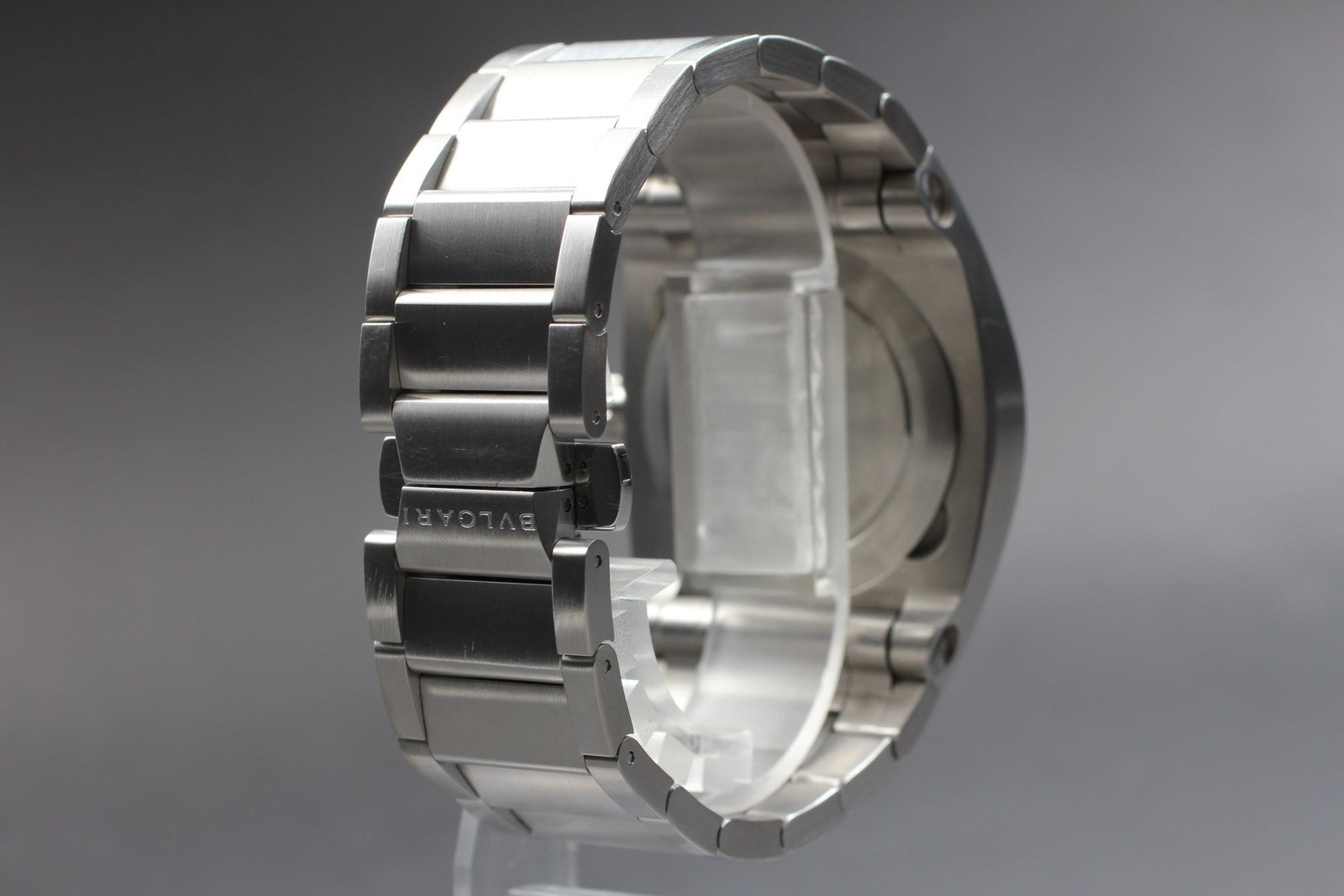 [Exc+5] BVLGARI Ergon EG40S Black Dial Automatic Boy's Watch 40mm From JAPAN Box