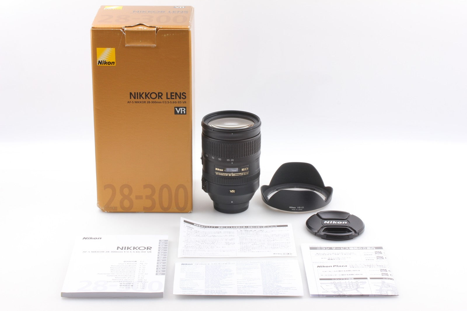 [N MINT+++ w/Box] Nikon AF-S Nikkor 28-300mm f3.5-5.6 G ED VR Zoom Lens JAPAN