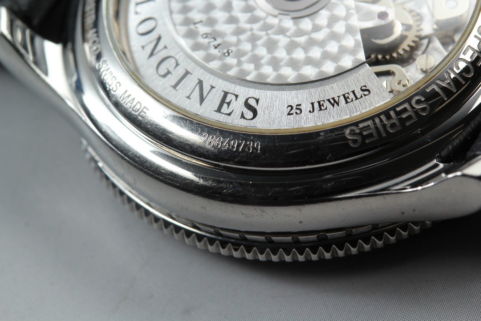 [Exc+5 Box] Longines Lindbergh Hour Angle Chronograph L2.618.4 AT Men's Watch