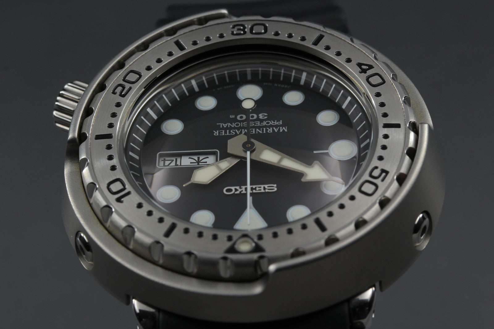 [Near MINT Box] SEIKO MARINE MASTER 7C46-0AC0 SBBN017 Qz Men's Watch Japan