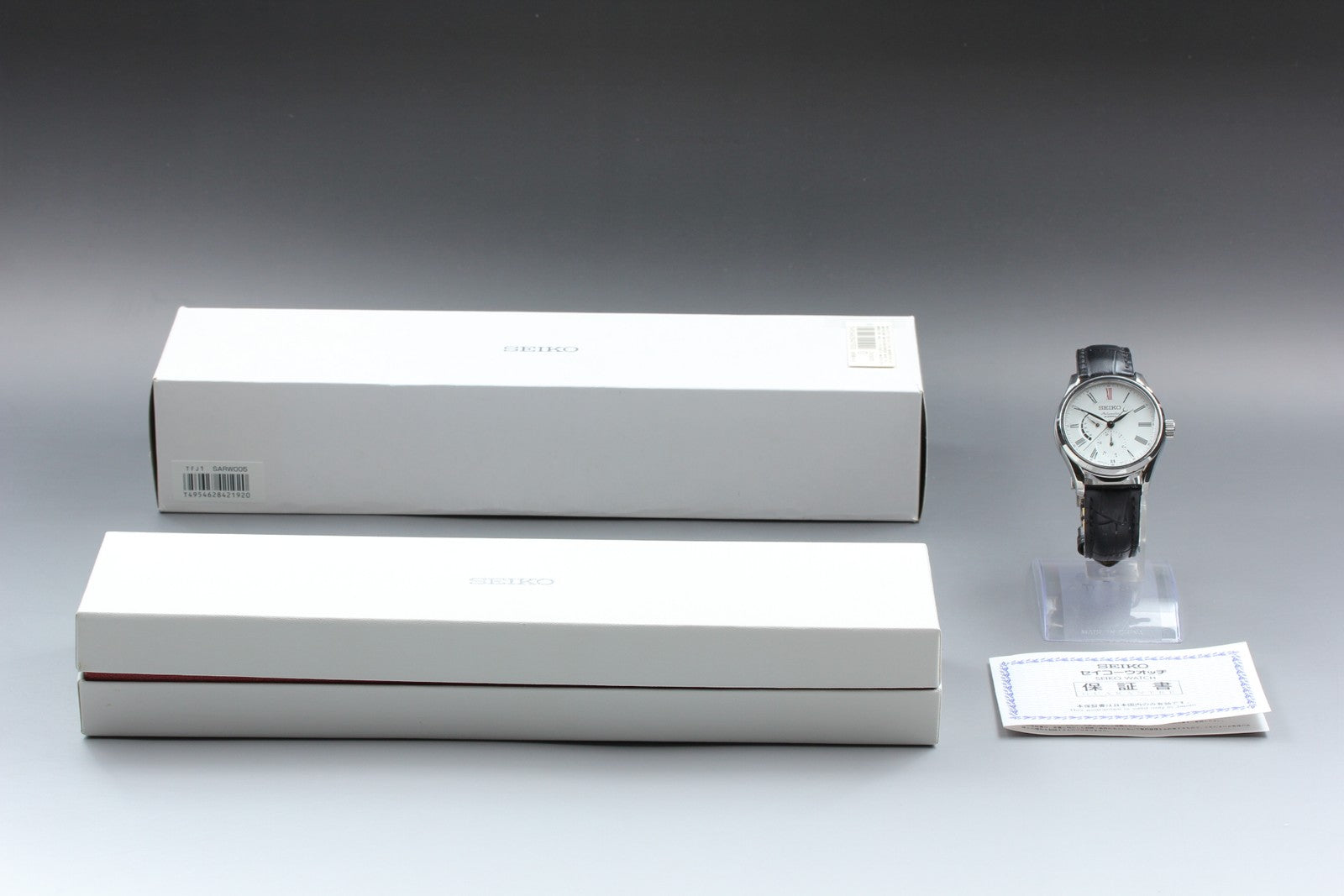 SEIKO Presage 6R27-00C0 SARW005 Automatic White Dial Men's Watch 40mm From JAPAN