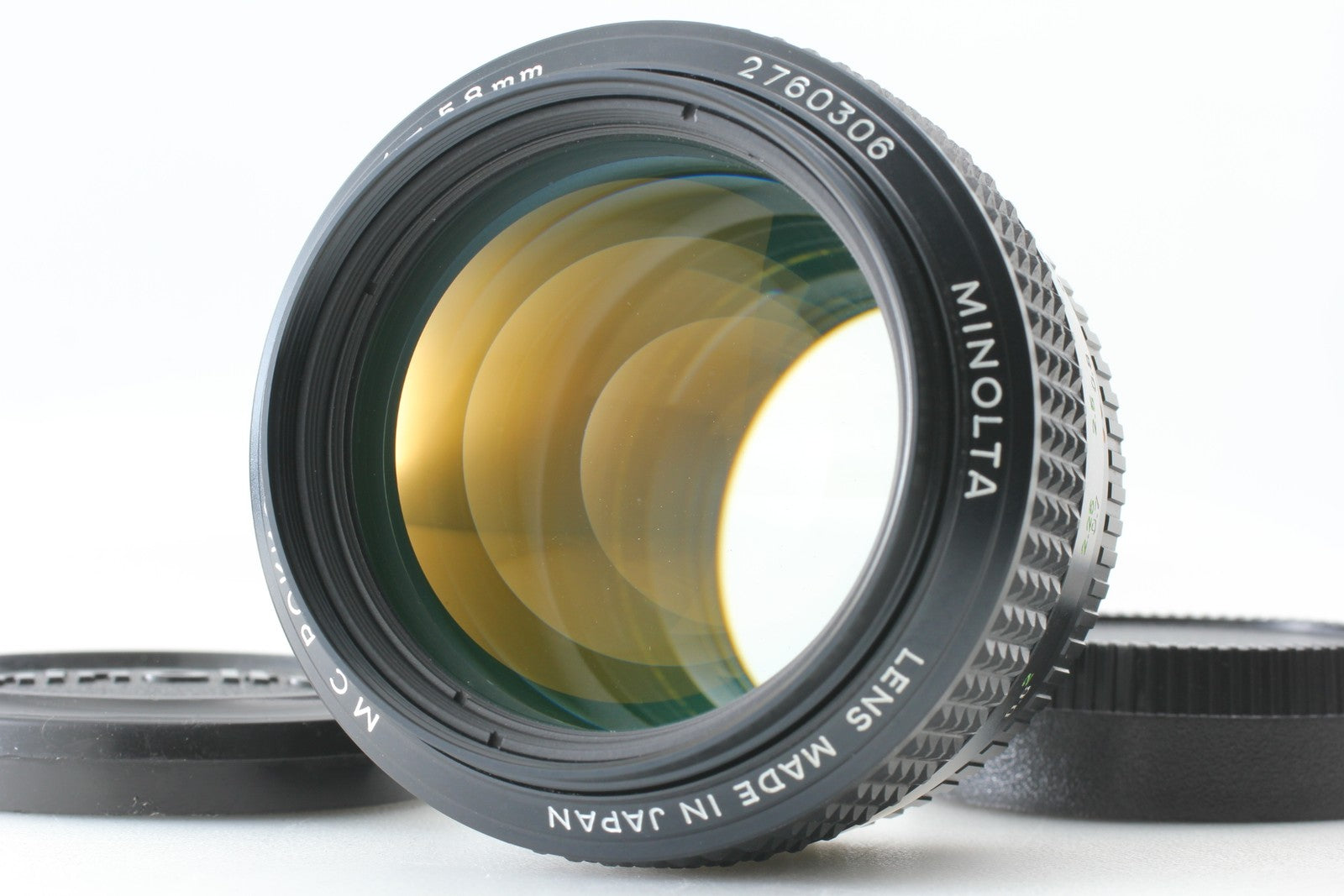 [MINT] Minolta MC Rokkor 58mm f1.2 Hawk Eye Prime MF Lens From JAPAN