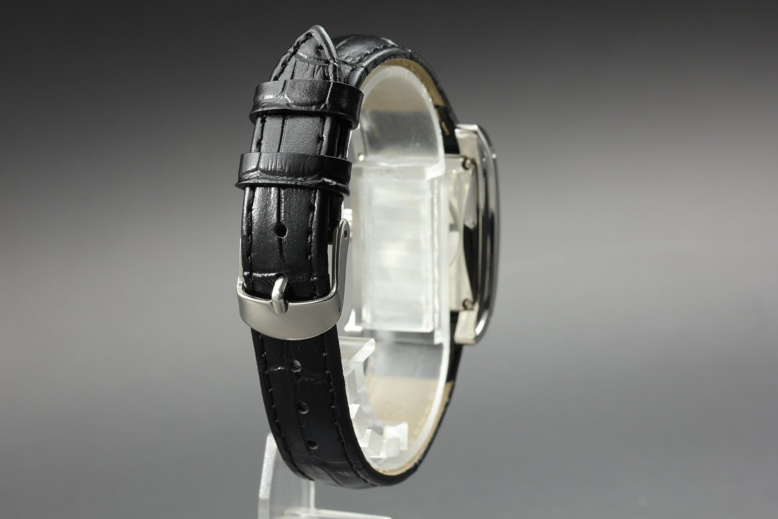 ORIS Rectangular 7526 Automatic Date Silver Dial Men's Watch 24mm From JAPAN