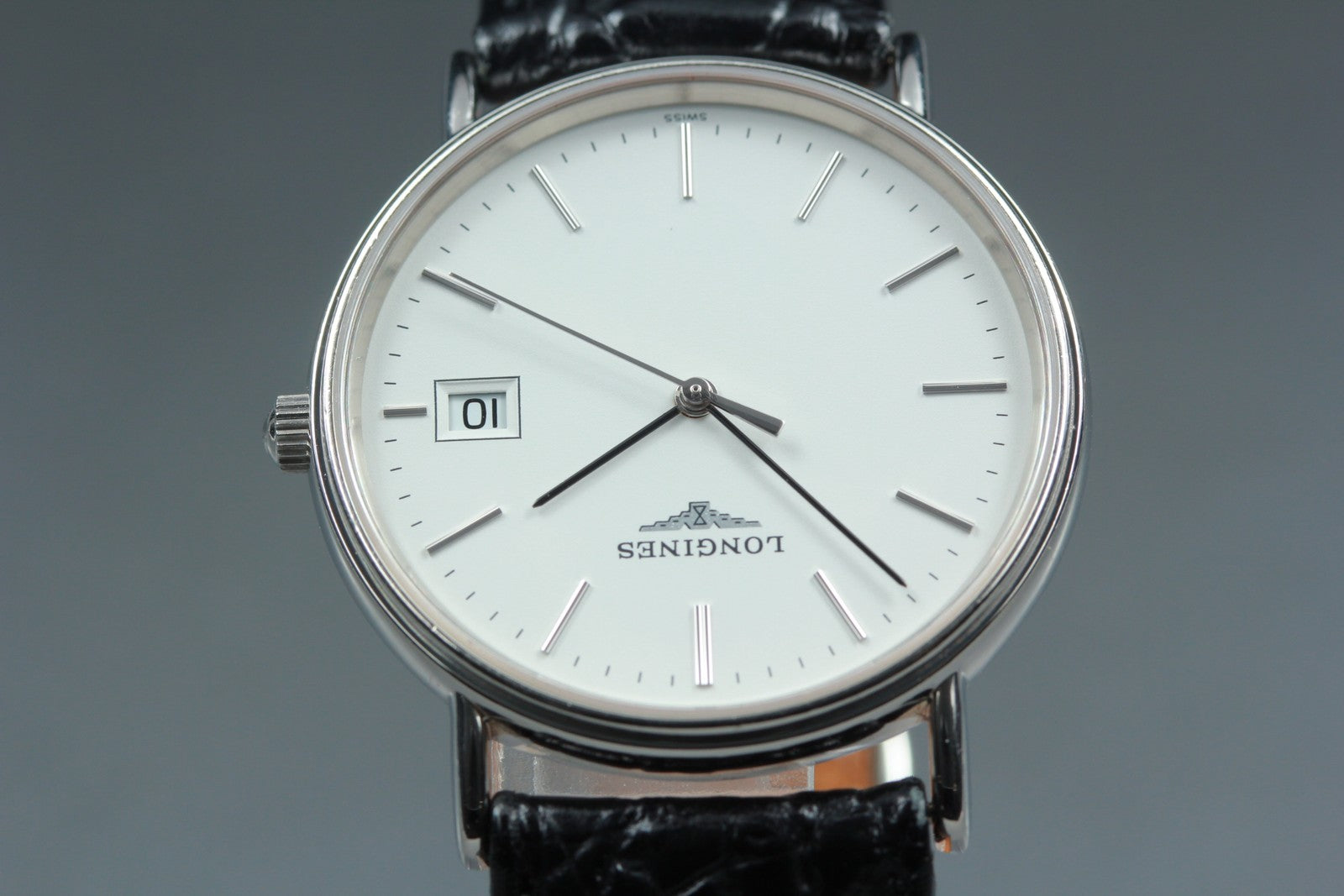 [Exc+5] LONGINES Grand Classic L4.720.4 White Dial 32mm Quartz Men's Watch