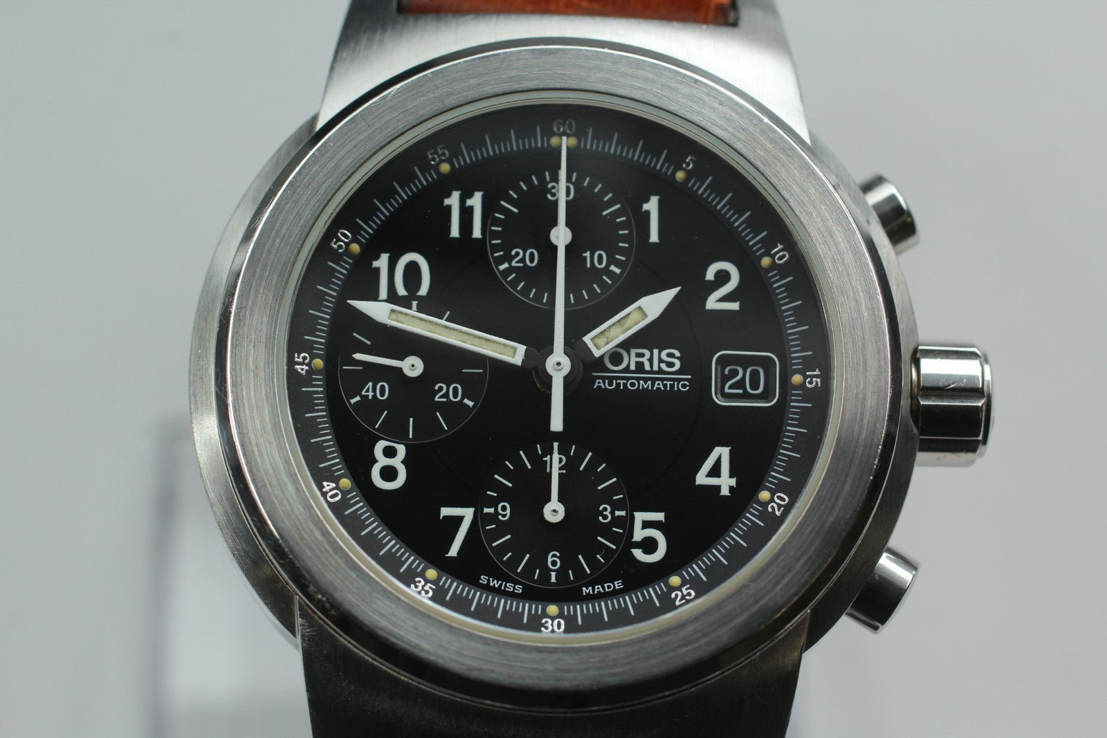 Vintage[Exc+5] ORIS Big Crown 7511 Automatic Men's Watch Chronograph 42mm  JAPAN