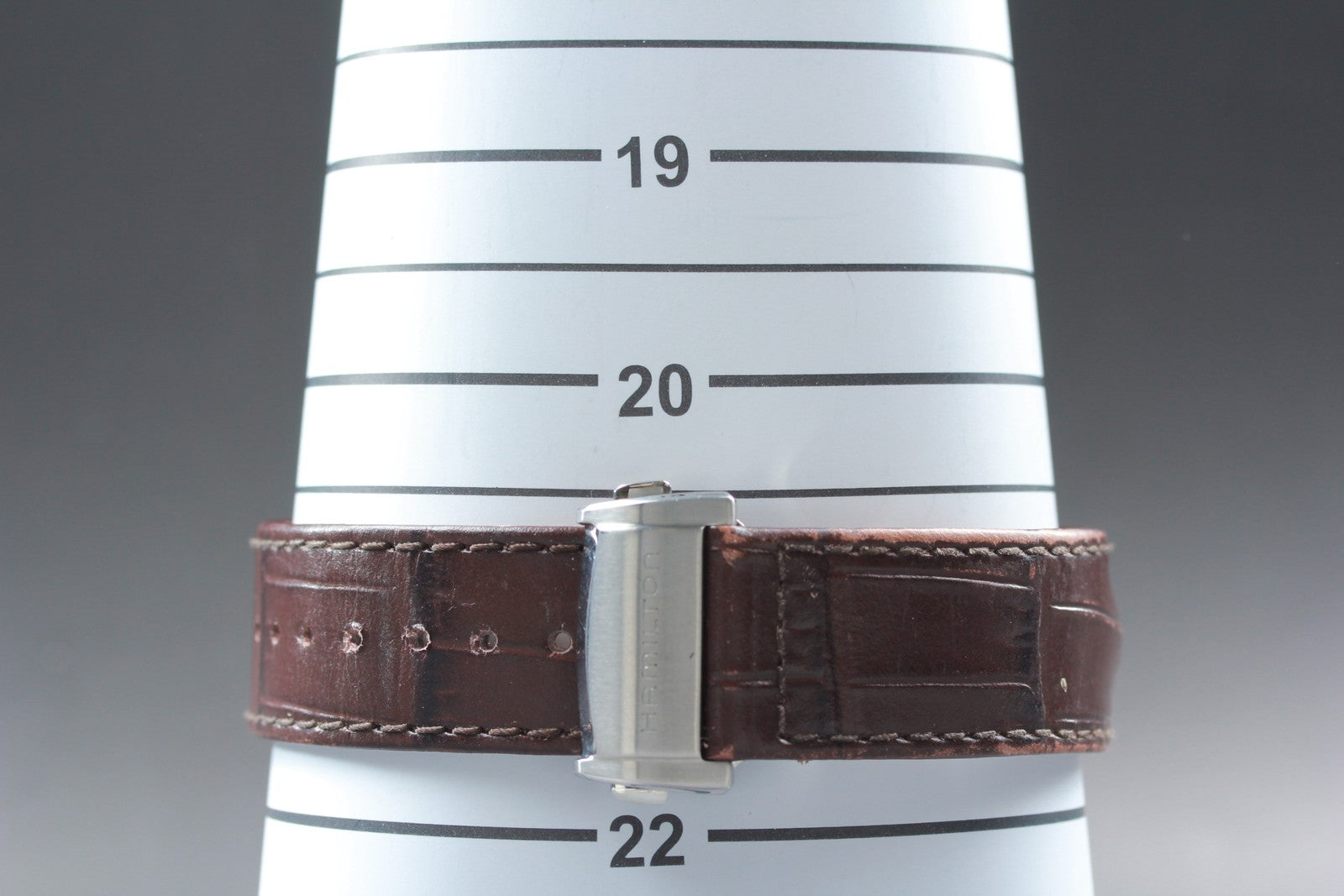 Hamilton Jazzmaster H425250 Silver Automat Day/Date Men's Watch 42mm JAPAN