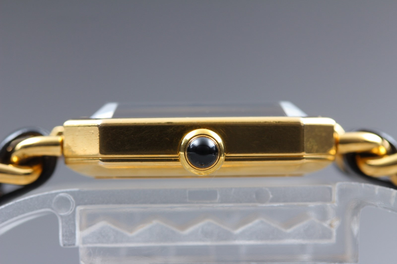 [Exc+5] CHANEL Premiere L Size Black Dial Gold 20mm Quartz Women’s Watch