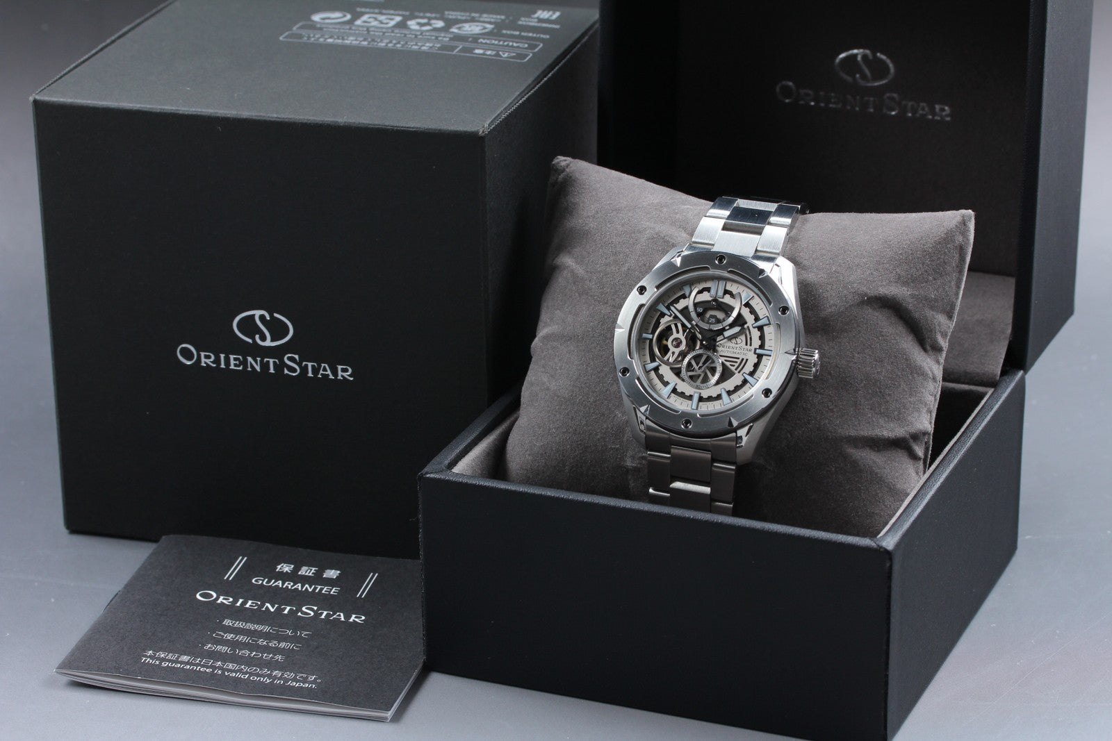 [Near MINT] Orient Star Avant-Garde Skeleton F6F4-UAF0 RK-AV0A02S AT Men's Watch