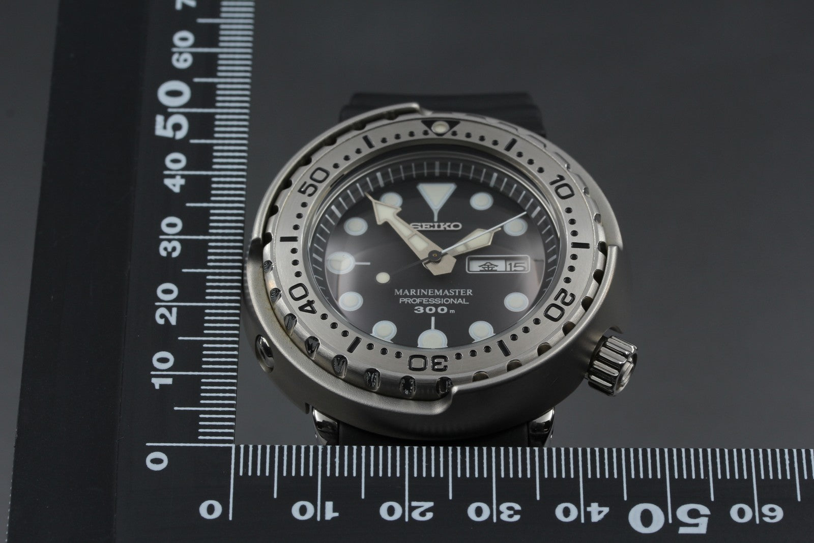 [Near MINT Box] SEIKO MARINE MASTER 7C46-0AC0 SBBN017 Qz Men's Watch Japan